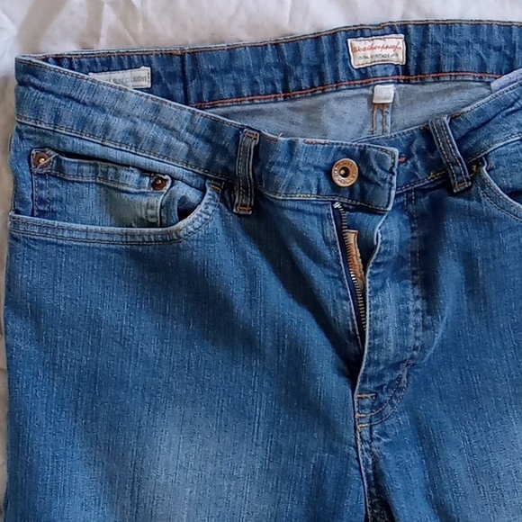 Men's Weatherproof Original Vintage Slim Straight Blue Jean's - Picture 3 of 6